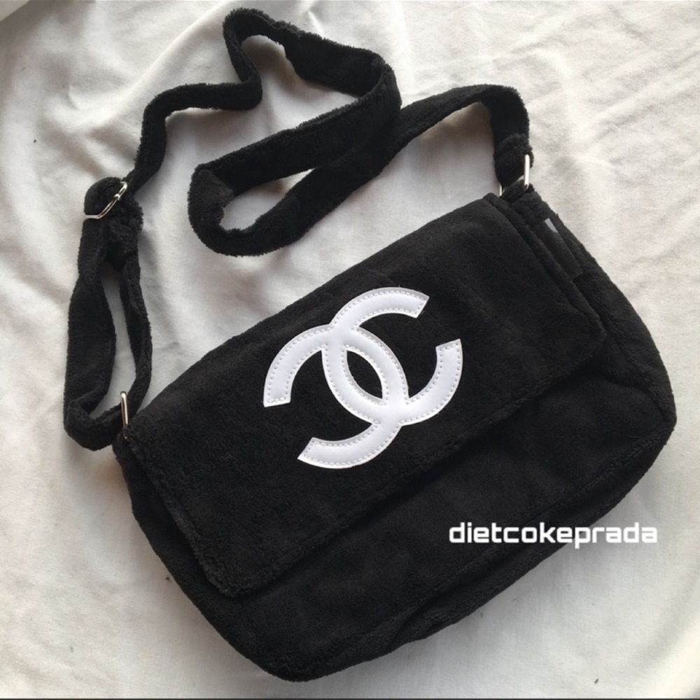 Authentic Chanel Crossbody Makeup Bag